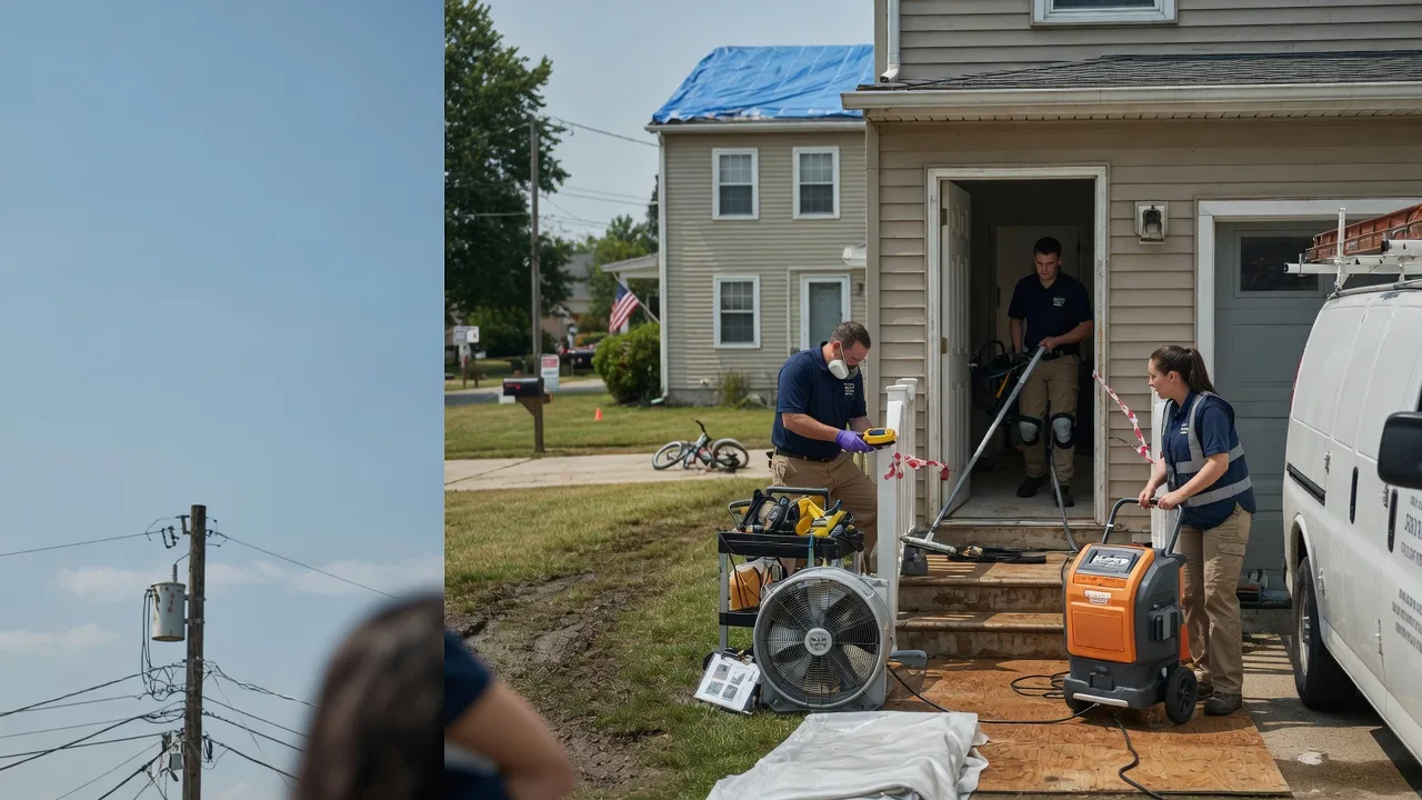Water Damage Repair in Oakland, IL near me